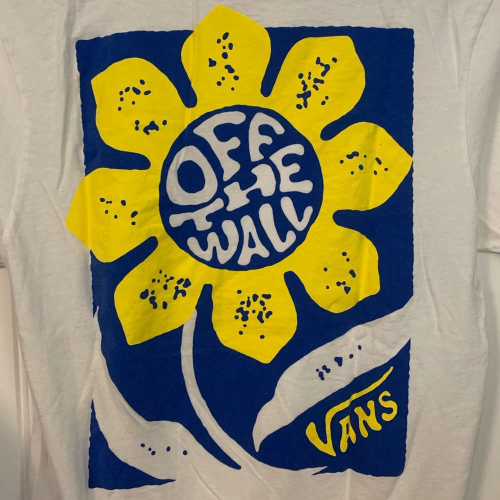 Vans graphic tee (never worn)